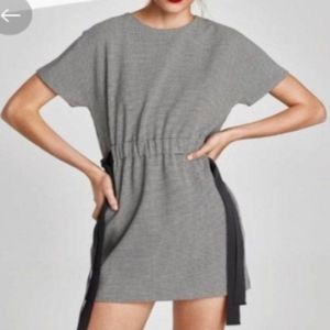 Zara -  Mini Houndstooth Dress